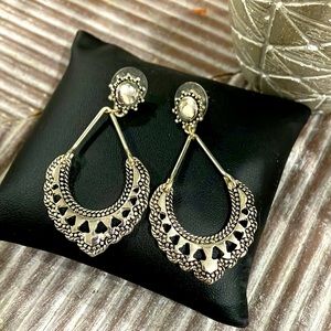 Pretty Silver Earrings